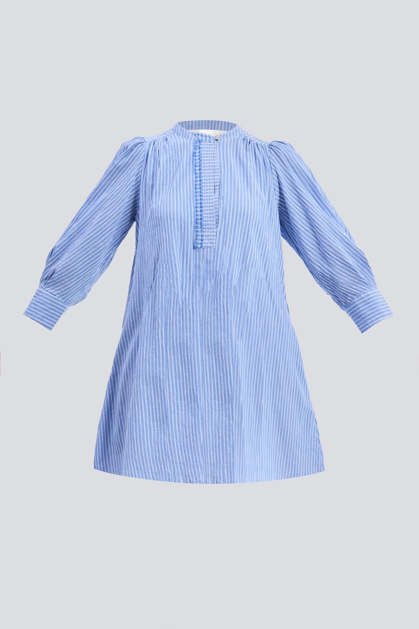 Oversized Tunic Dress with Optional Belt Flat Lay