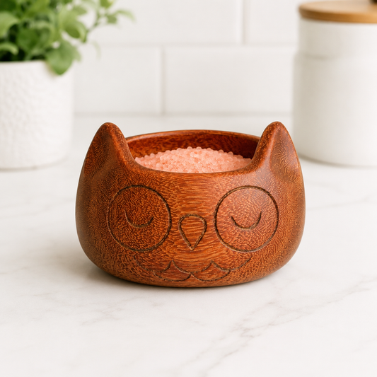 Owl Salt Bowl