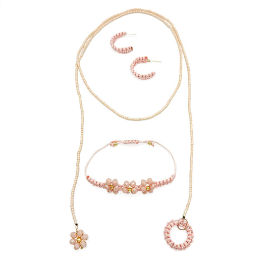 Peach Blossom earrings