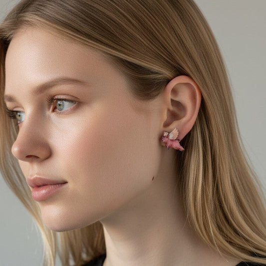Flying Pig Earrings-SM