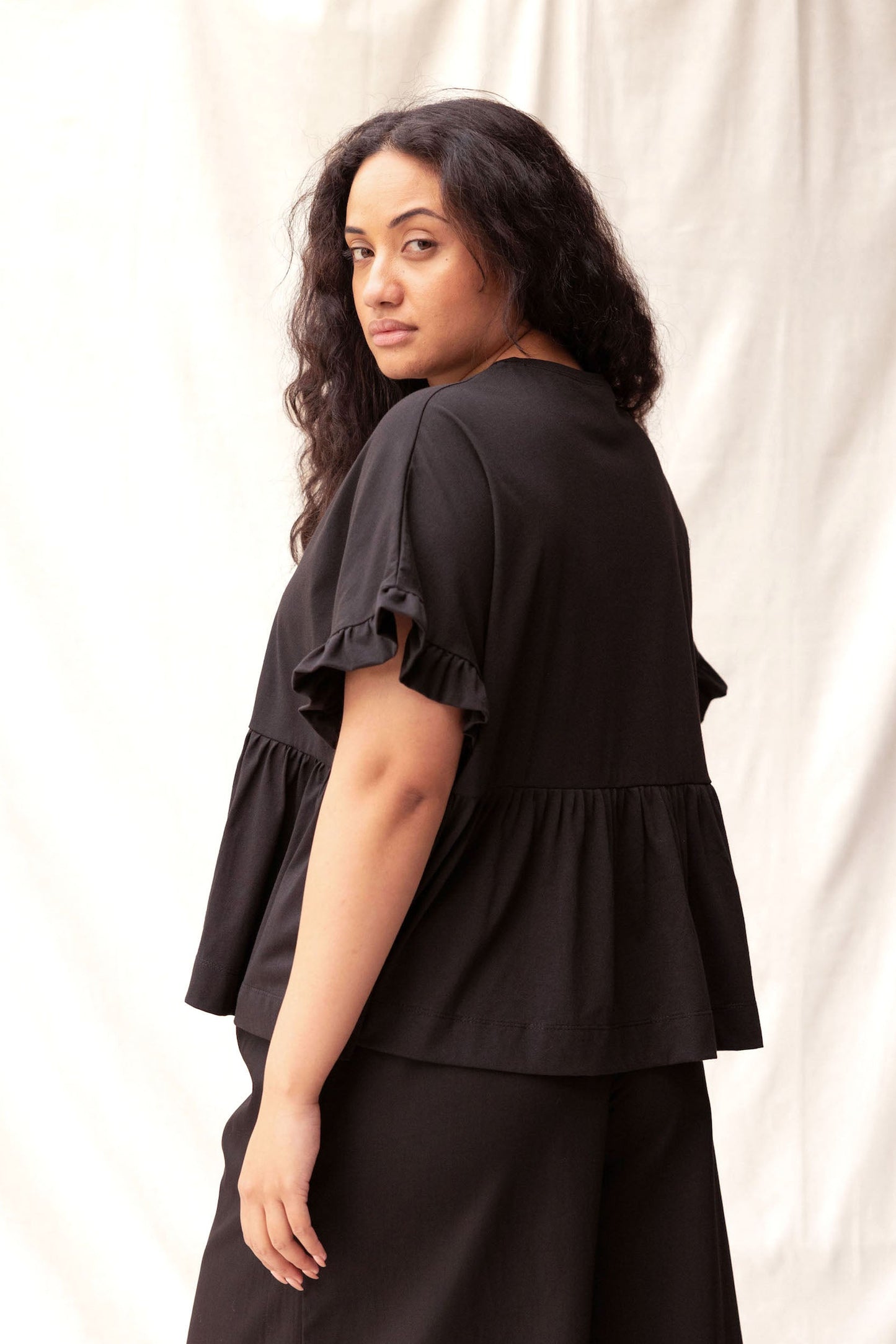 Cascade Top | Black