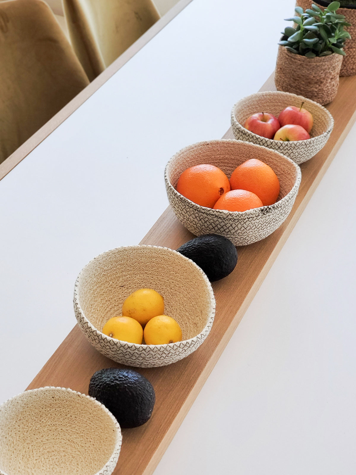 Amari Round Bowl - Brown (Set of 4)