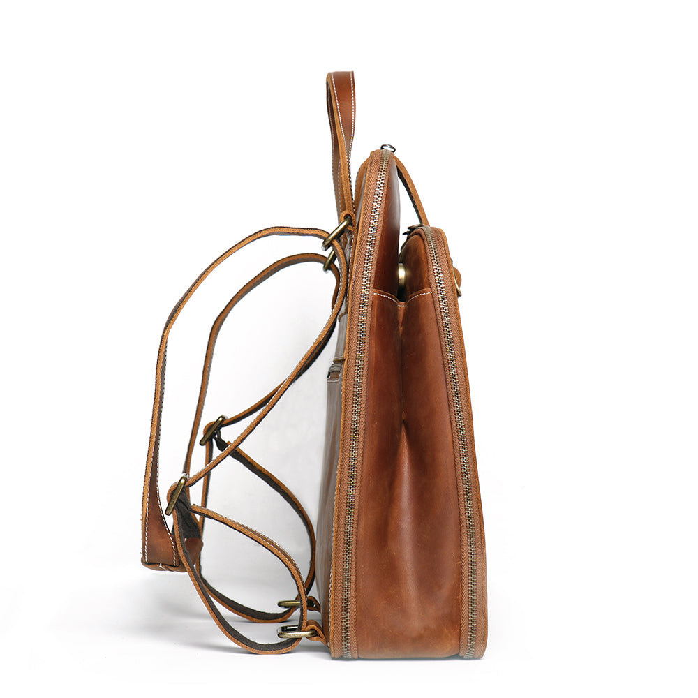 Sachi Leather Backpack | Small Women's Leather Backpack - -