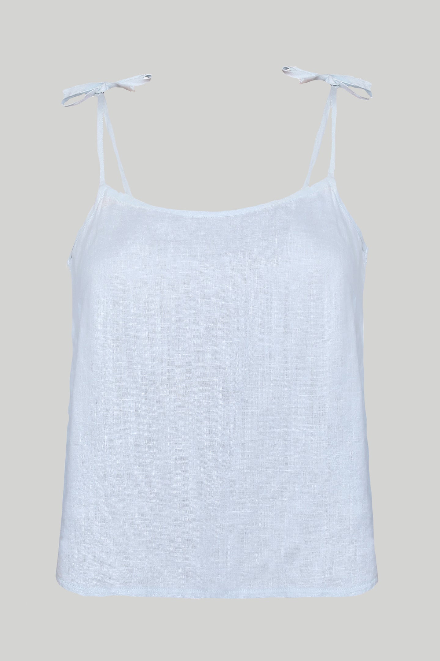 TIE-UP CAMISOLE SUMMER BLUE TOP 06
