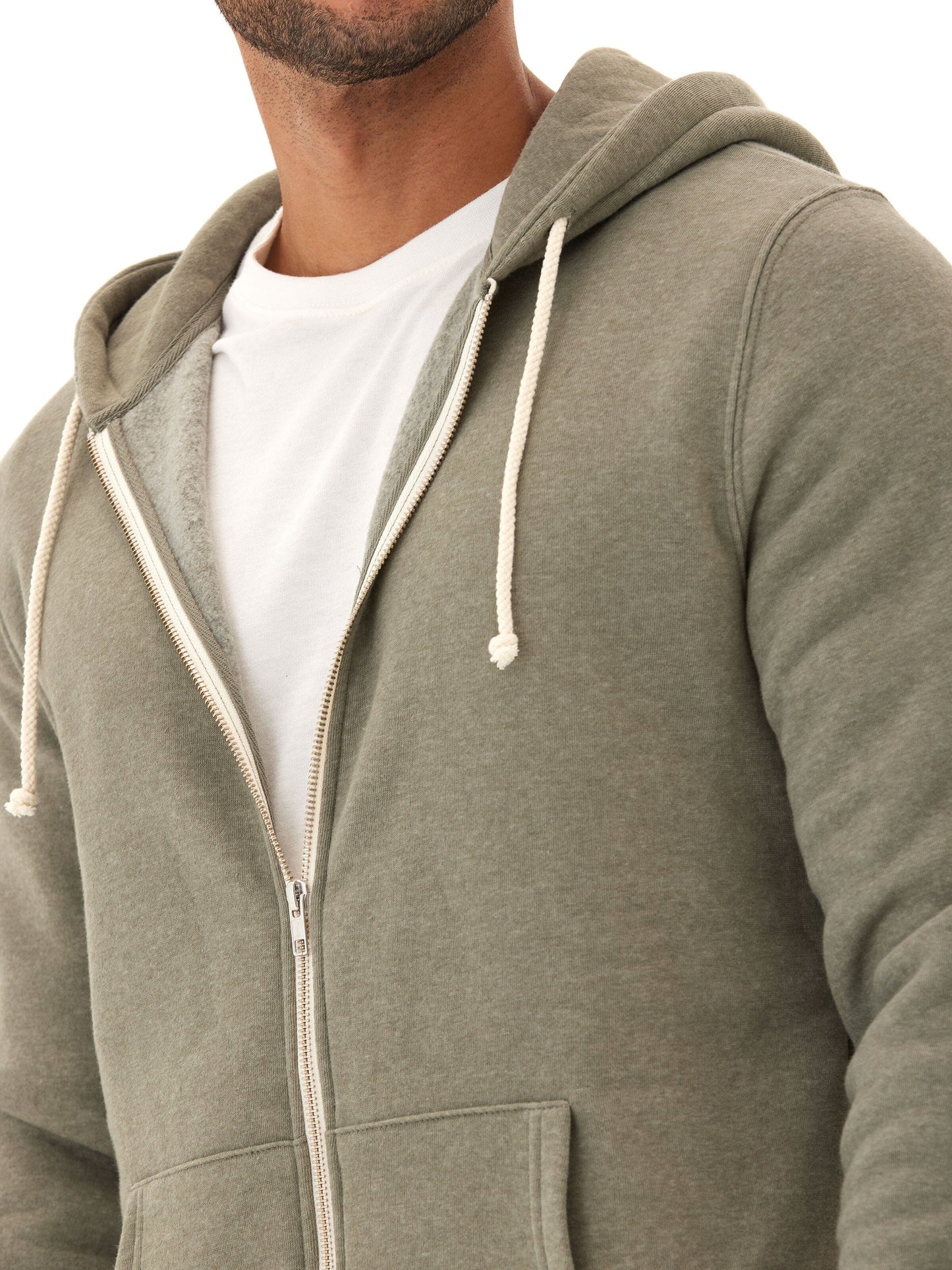 Men's Core Triblend Fleece Zip Hoodie