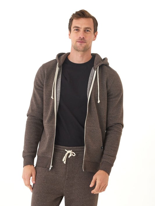 Everyday Triblend Fleece Zip Sweatshirt