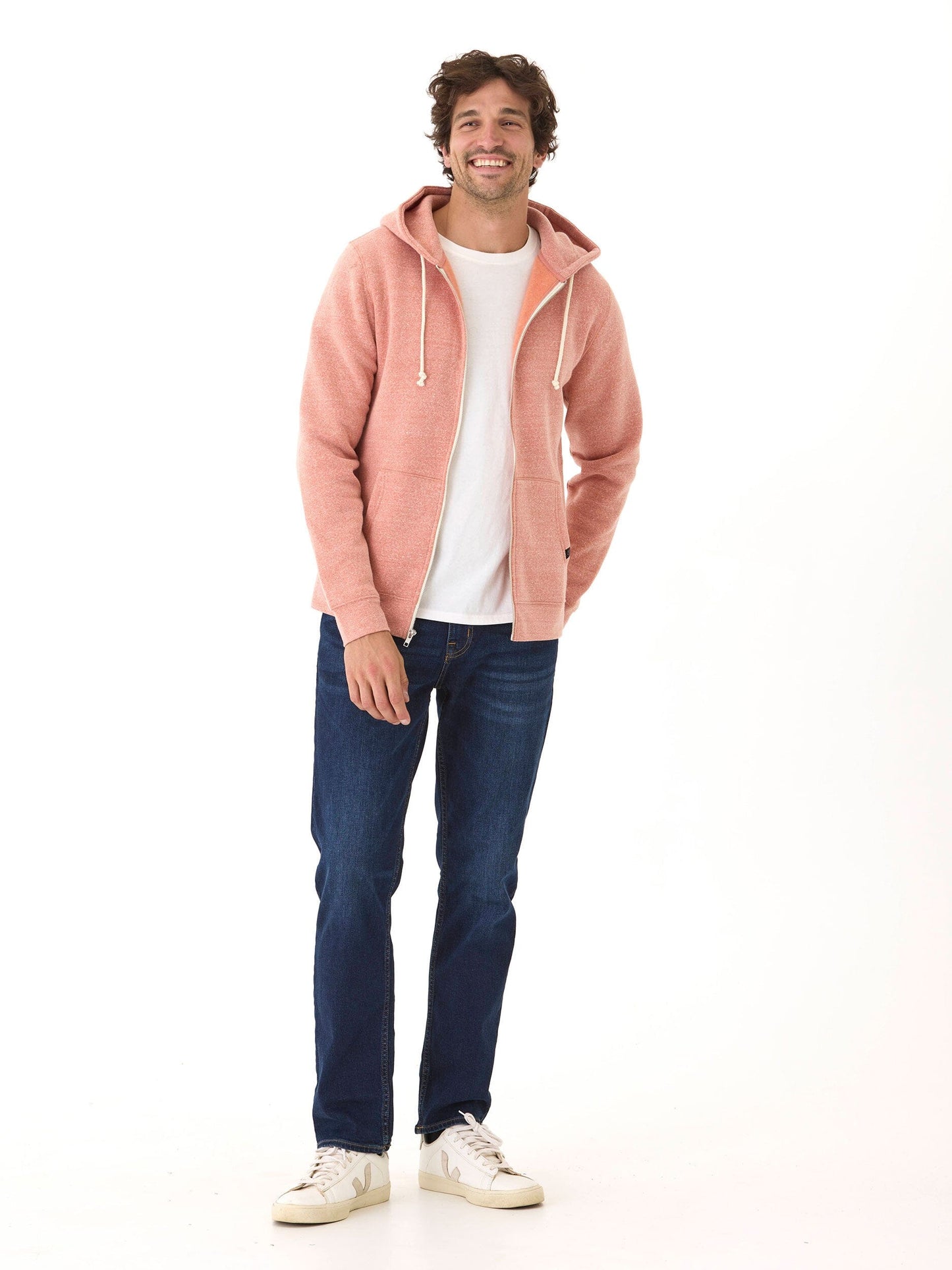 Men's Core Triblend Fleece Zip Hoodie