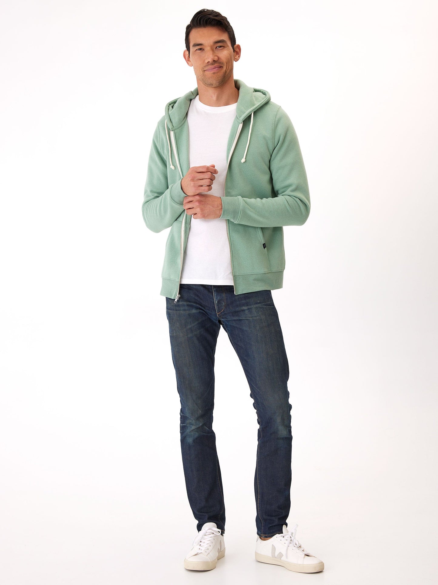 Men's Core Triblend Fleece Zip Hoodie