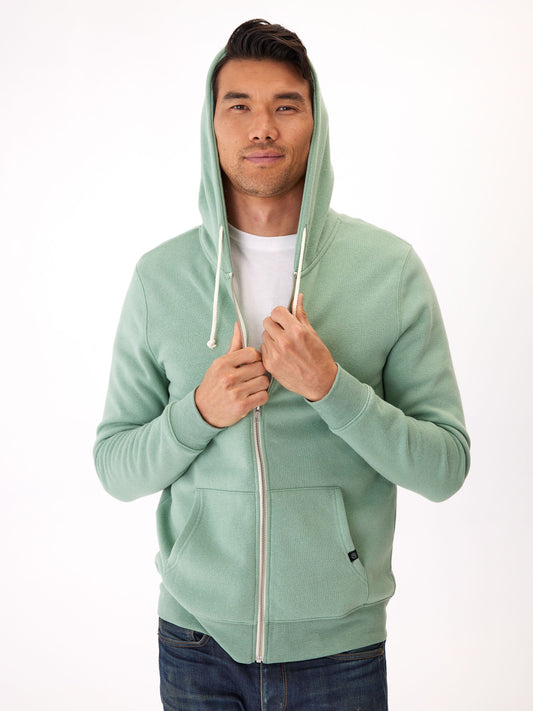Everyday Triblend Fleece Zip Sweatshirt