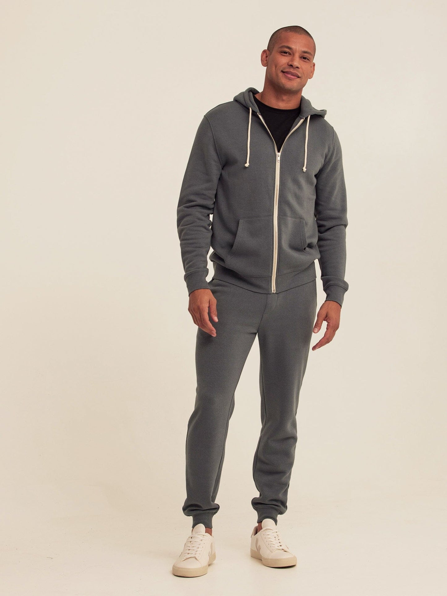 Men's Core Triblend Fleece Zip Hoodie