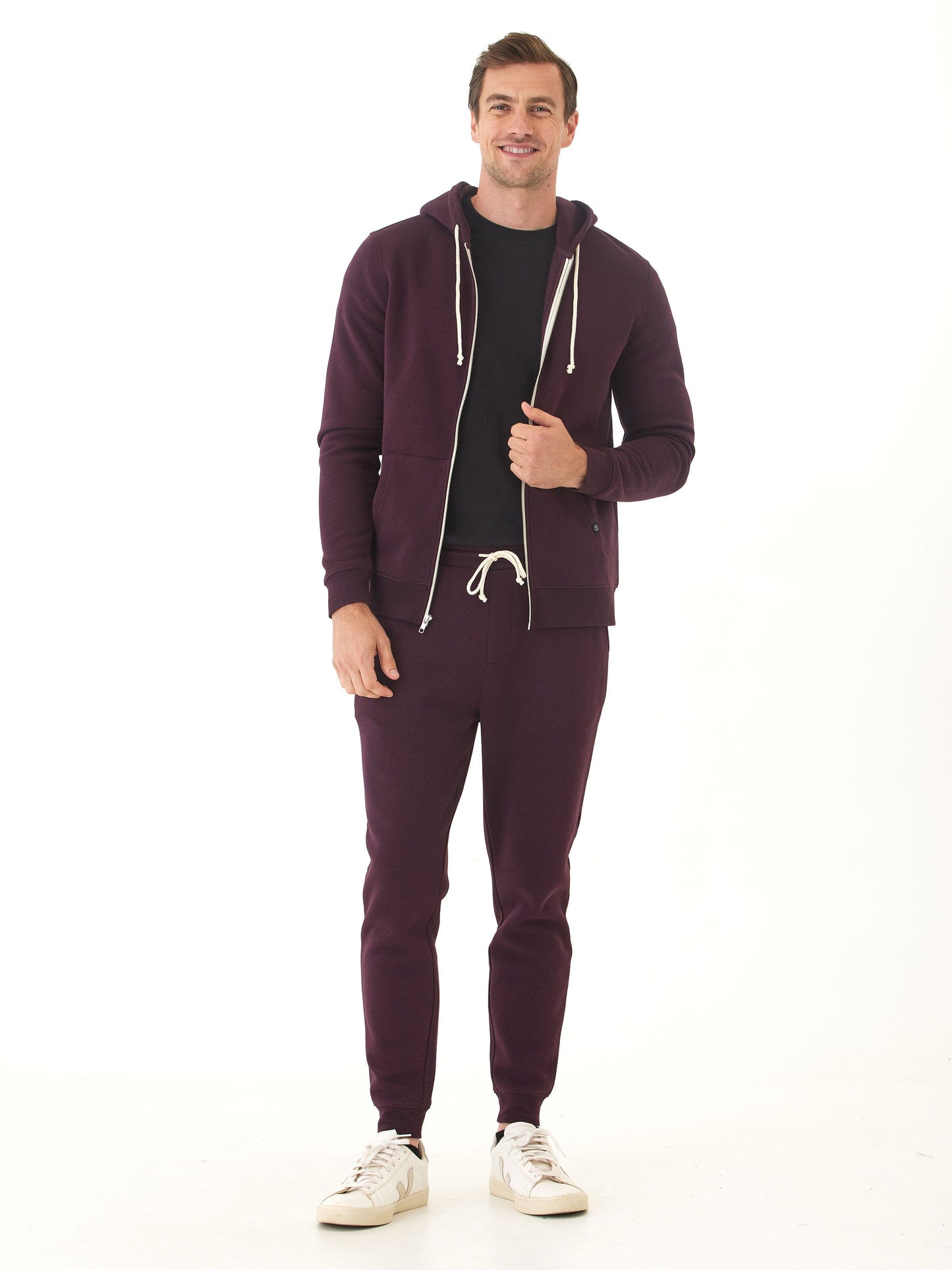 Men's Core Triblend Fleece Zip Hoodie
