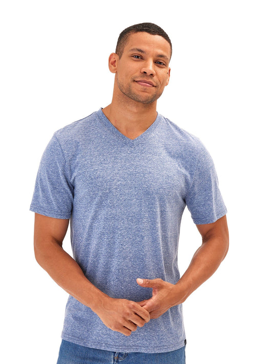 Everyday Triblend Jersey V-Neck tee