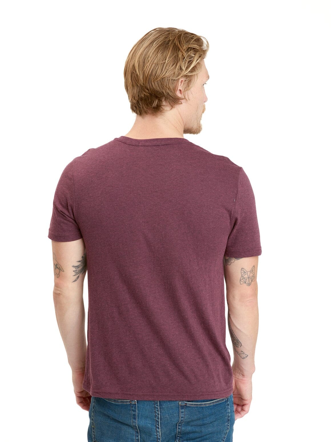 Men's Core Triblend Jersey V-Neck Tee