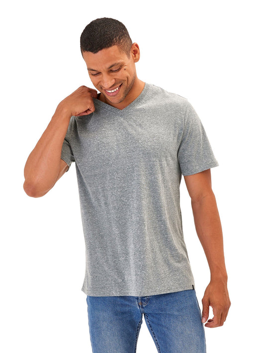 Everyday Triblend Jersey V-Neck tee