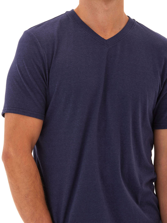 Everyday Triblend Jersey V-Neck tee