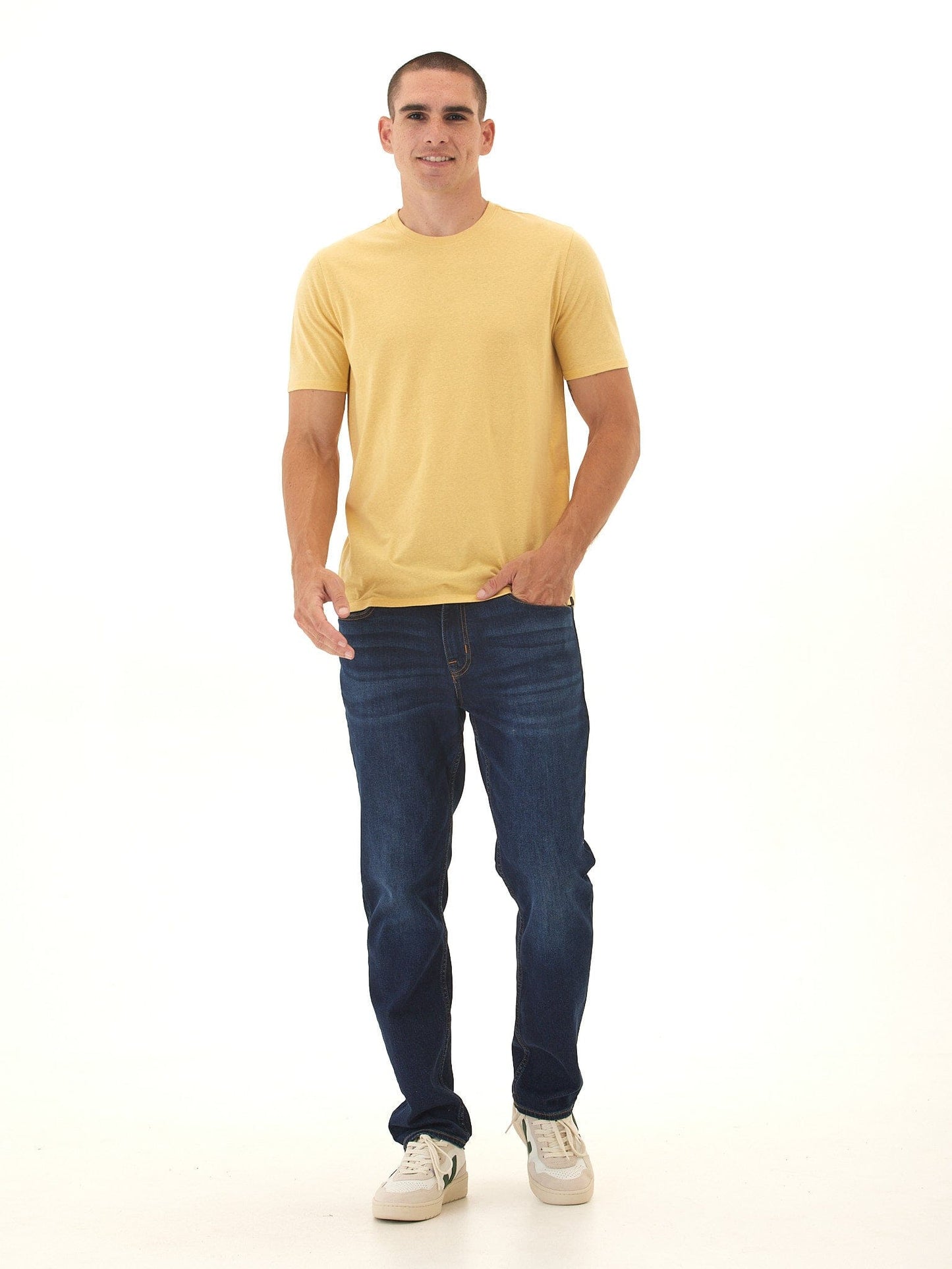 Men's Core Triblend Jersey Crew Neck Tee
