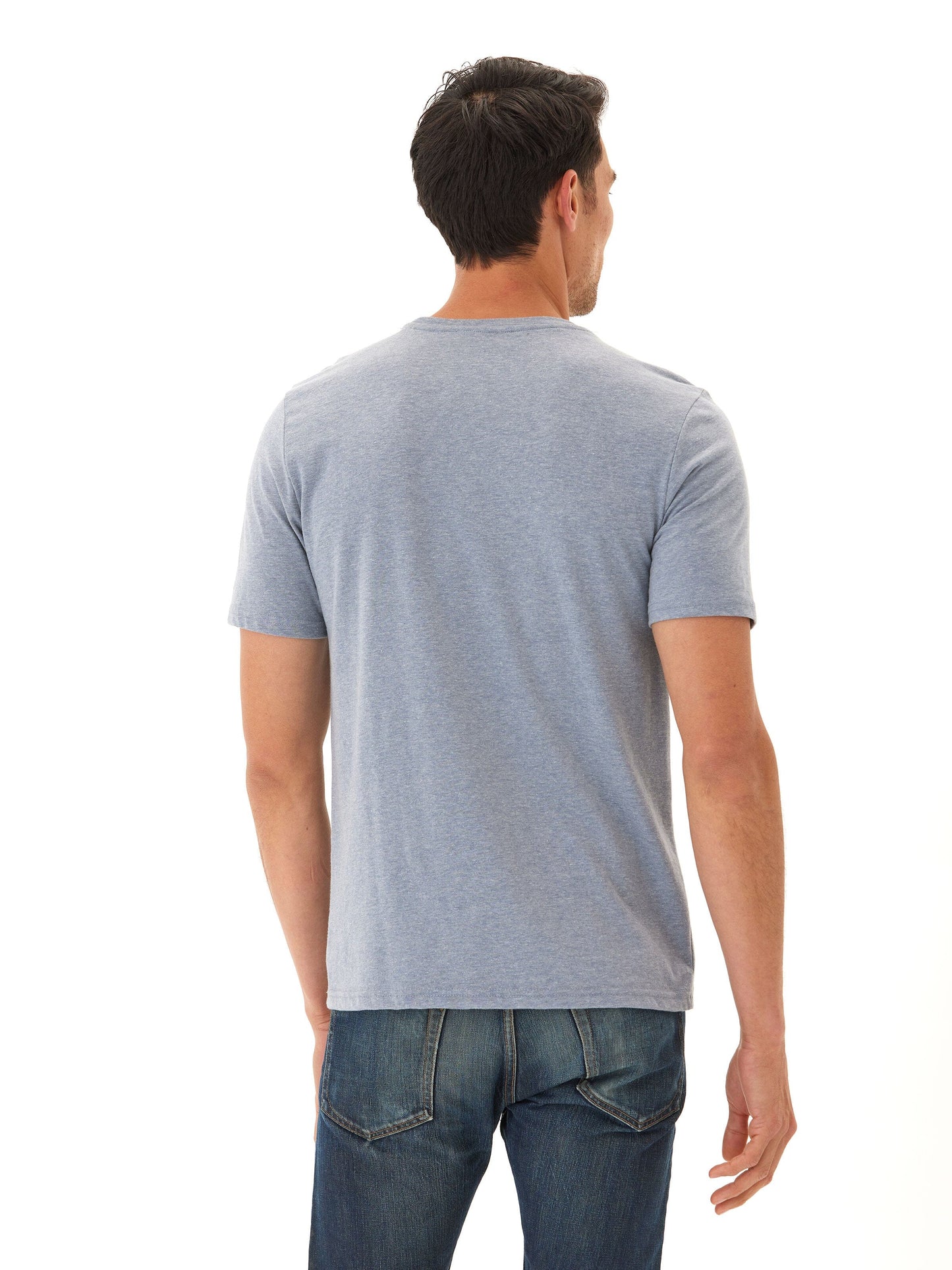 Men's Core Triblend Jersey Crew Neck Tee
