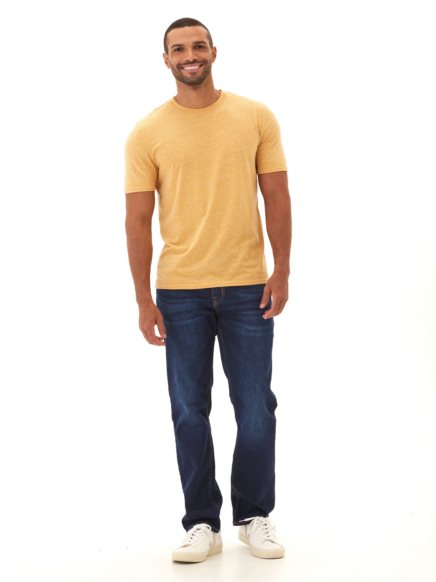 Men's Core Triblend Jersey Crew Neck Tee