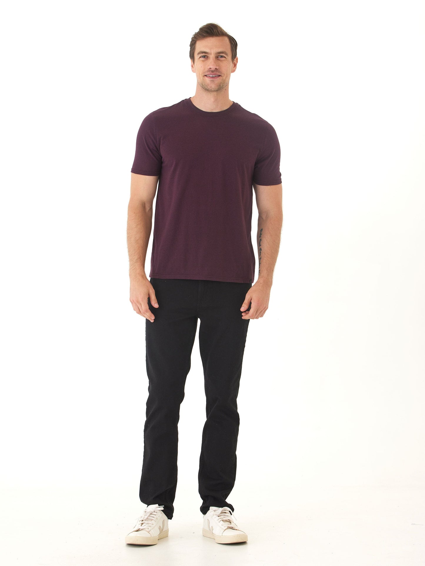 Men's Core Triblend Jersey Crew Neck Tee