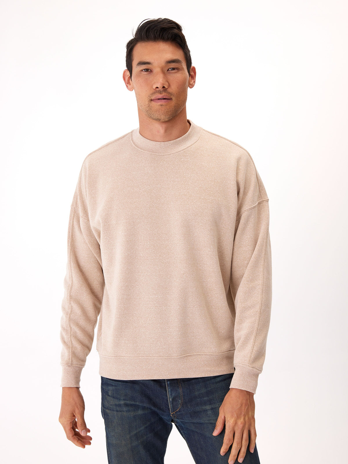 Rudy Triblend Fleece Drop Shoulder Sweatshirt