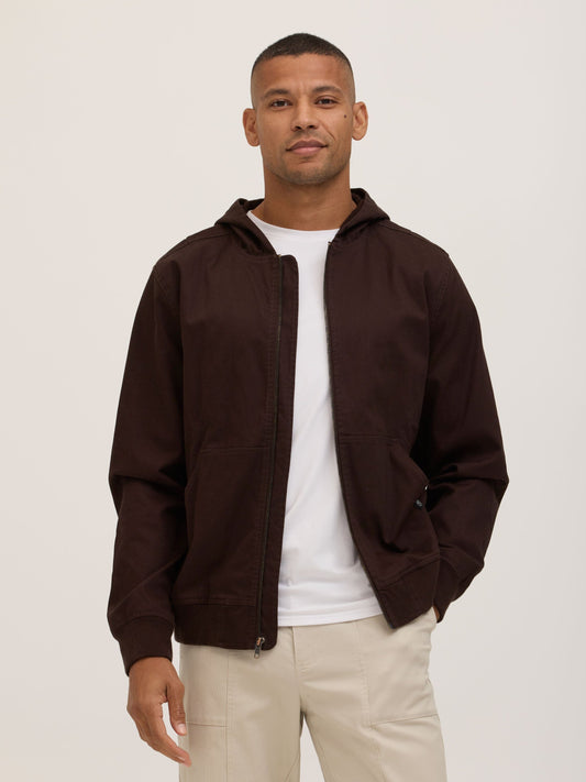 Tommie Eco Stretch Woven Zip Hoodie