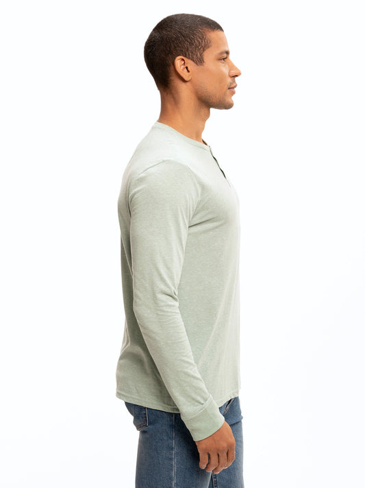 Baseline Long Sleeve Triblend Henley