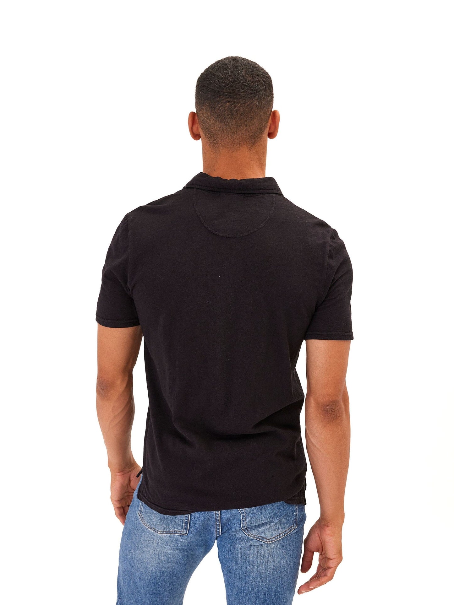 Slub Jersey Polo