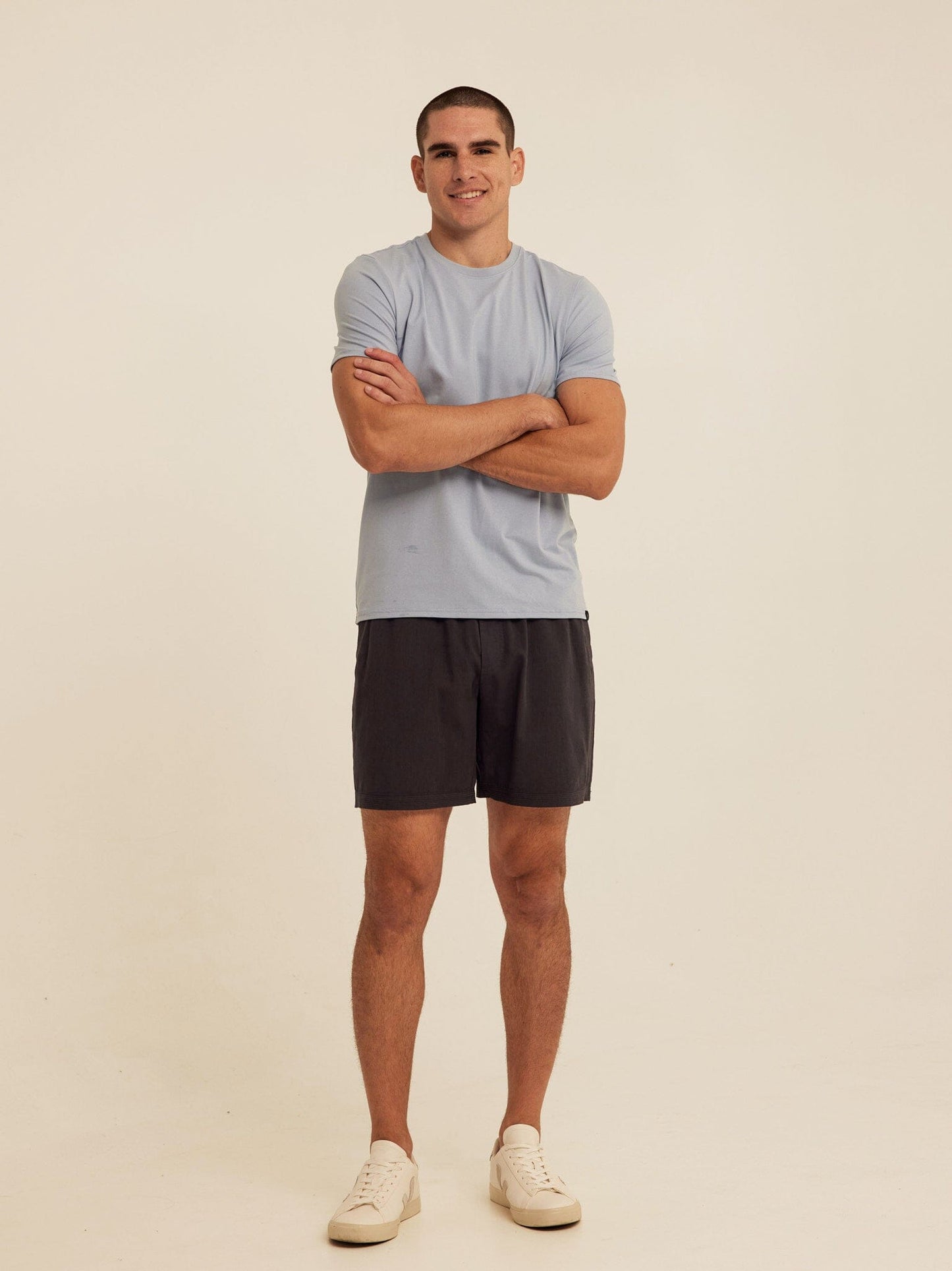 Men's Core Luxe Jersey Crew Neck Tee