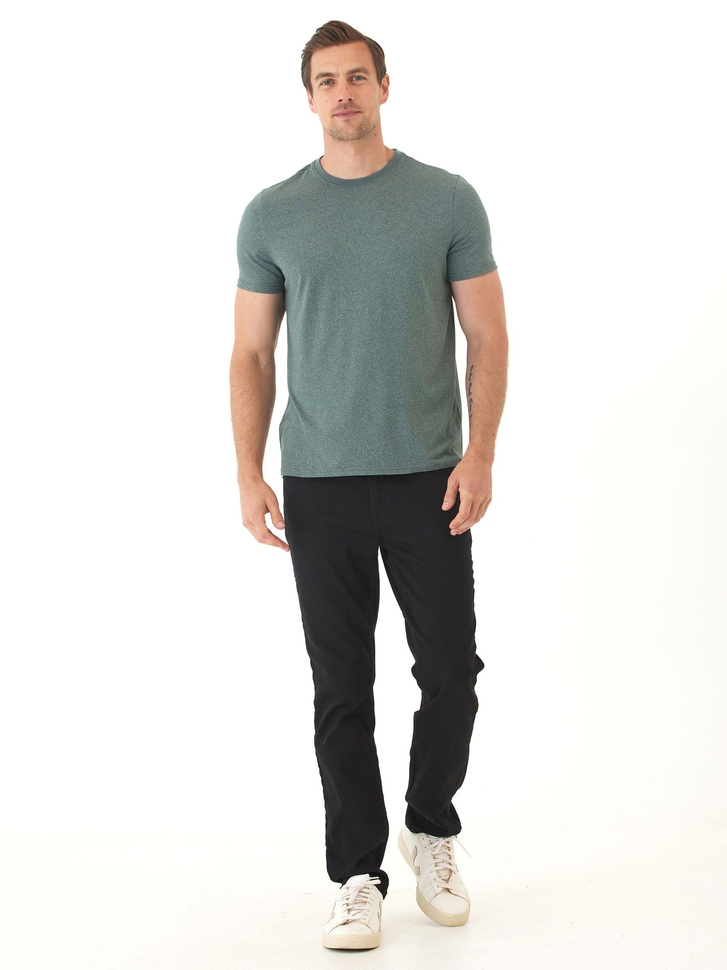 Men's Core Luxe Jersey Crew Neck Tee