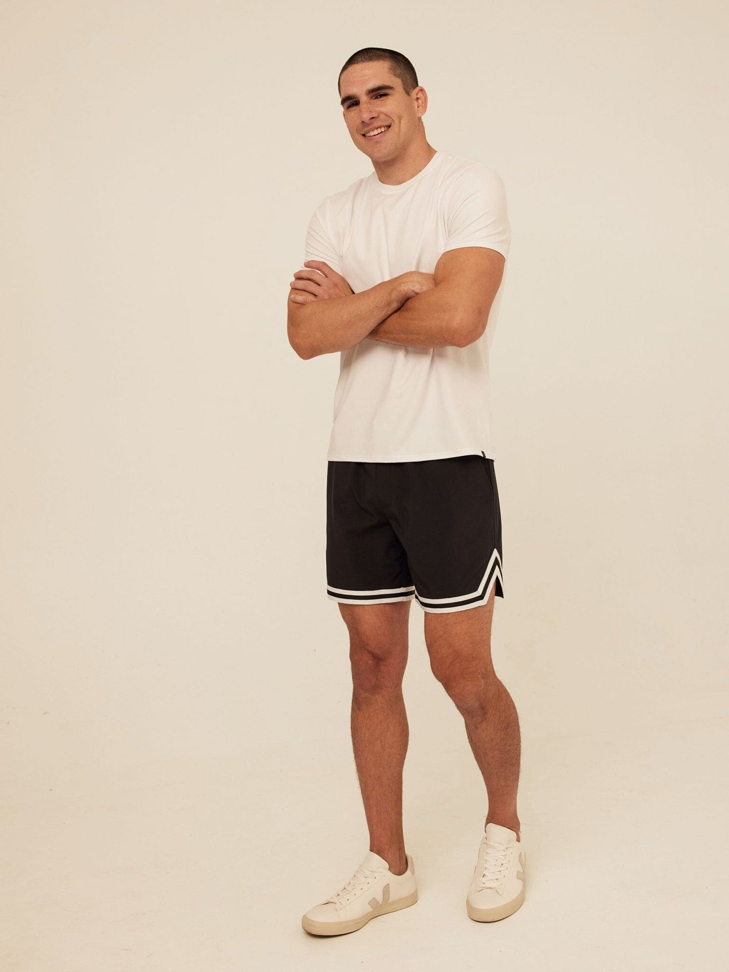Men's Core Luxe Jersey Crew Neck Tee