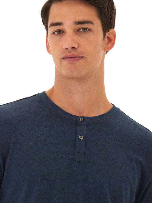 Austin Triblend Long Sleeve Henley