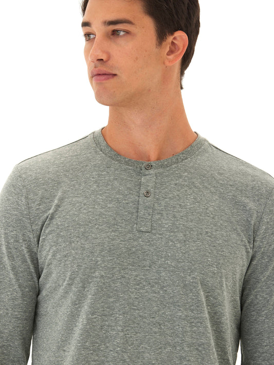 Austin Triblend Long Sleeve Henley