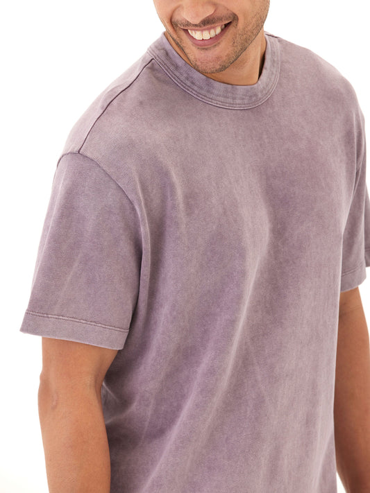Johnny Relaxed Fit Mineral Wash Jersey Tee