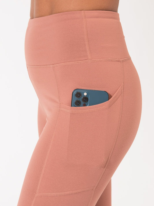 Comfort Fit Ankle Length Pocket Legging