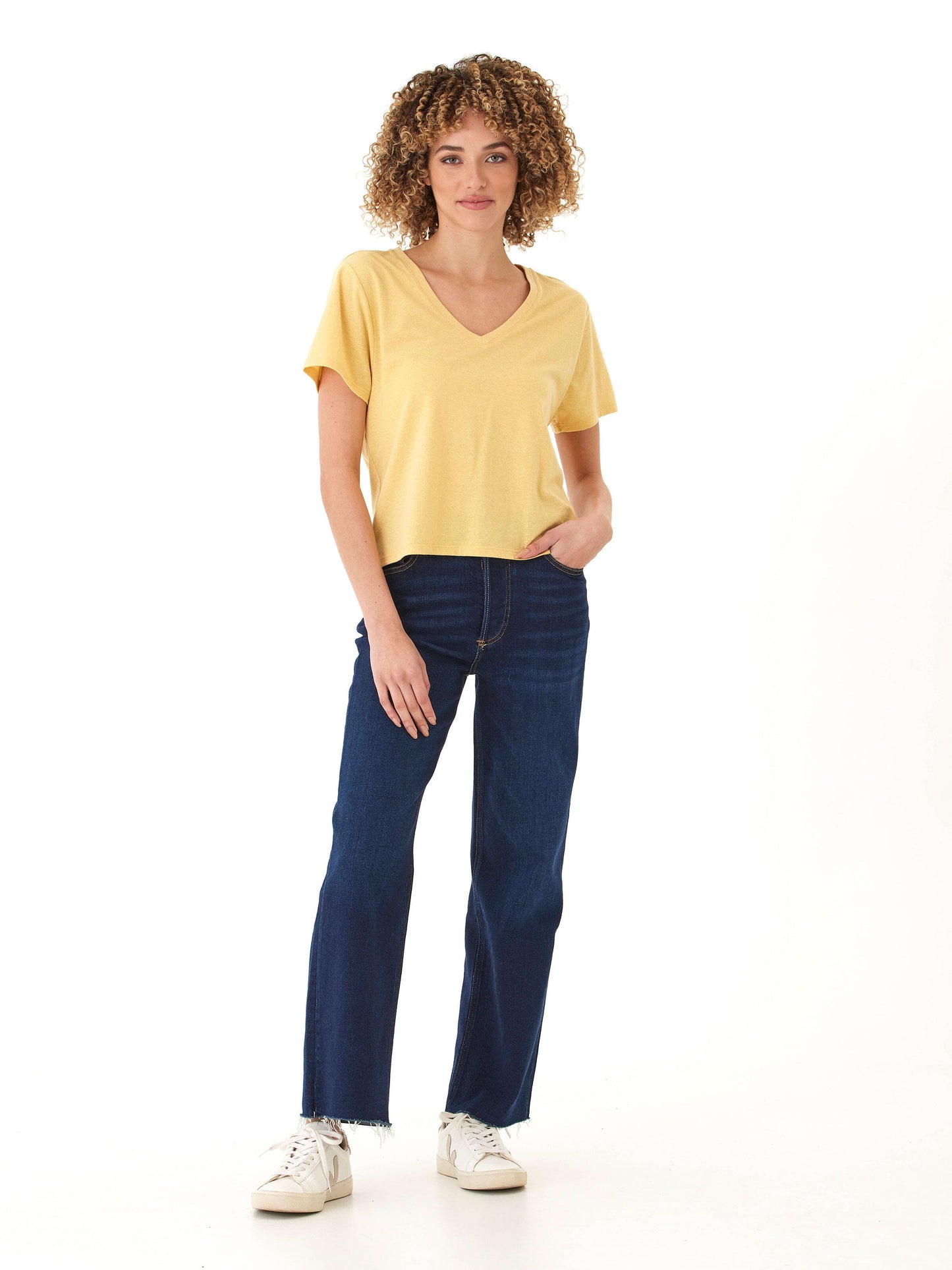 Core Triblend Jersey V-Neck Tee
