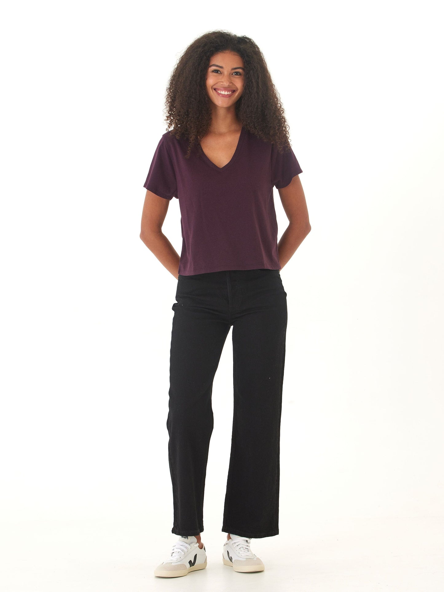Core Triblend Jersey V-Neck Tee