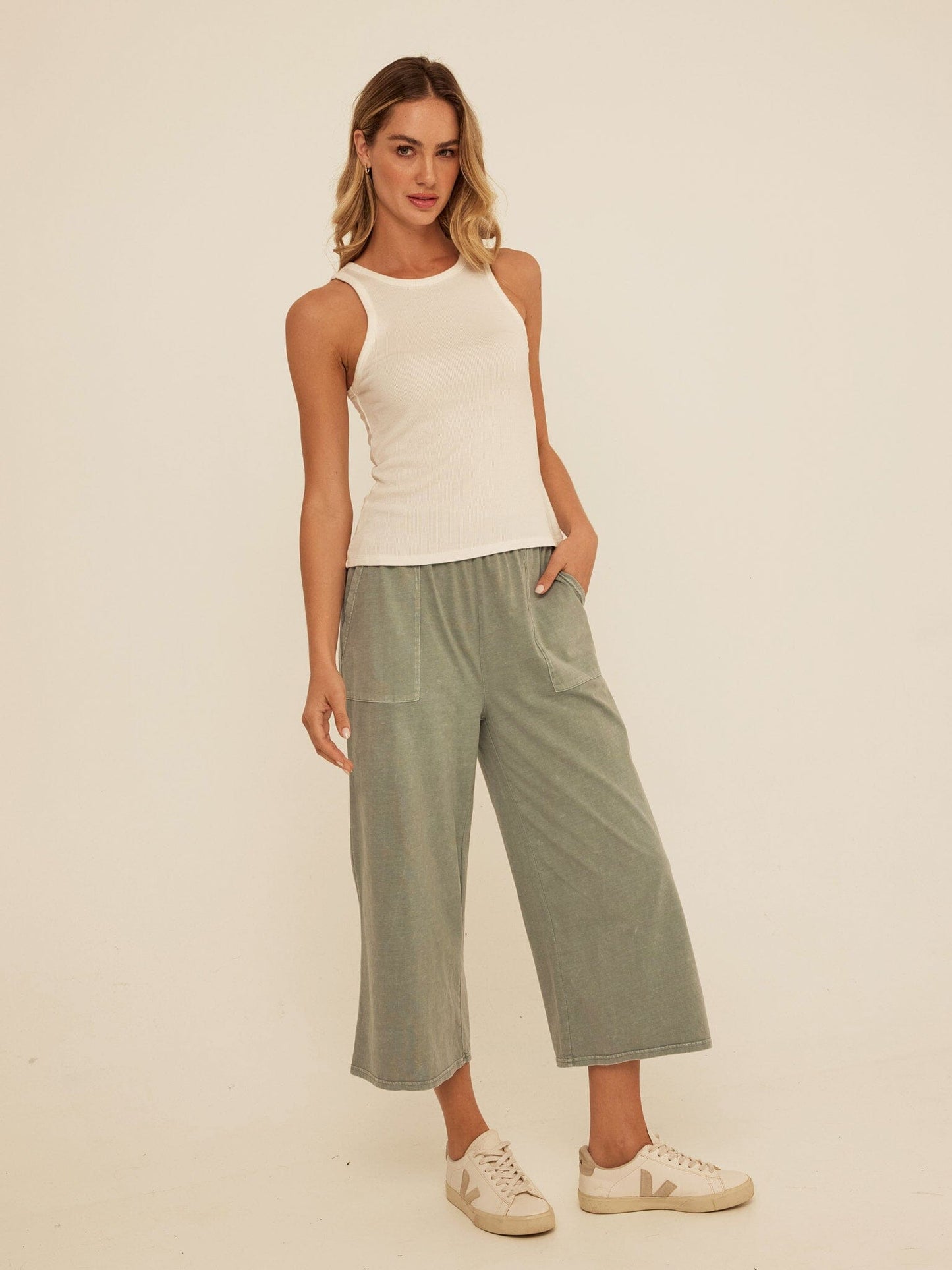 Core Feather Rib Tank Top