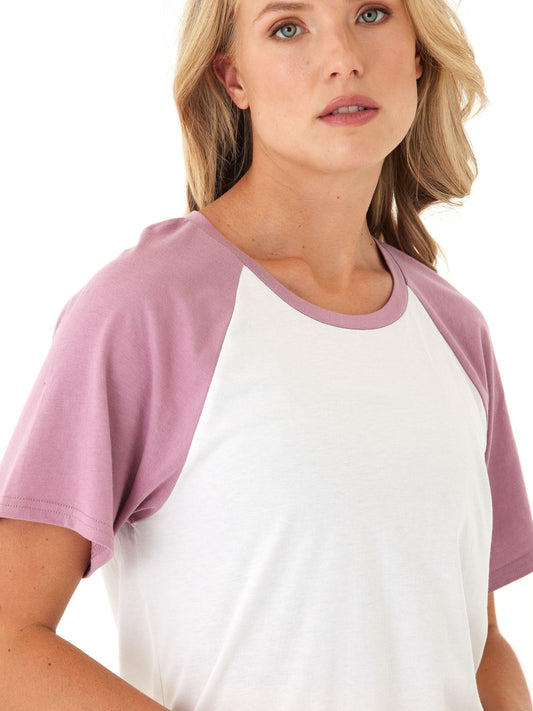 Amanda Comfort Jersey Raglan Tee