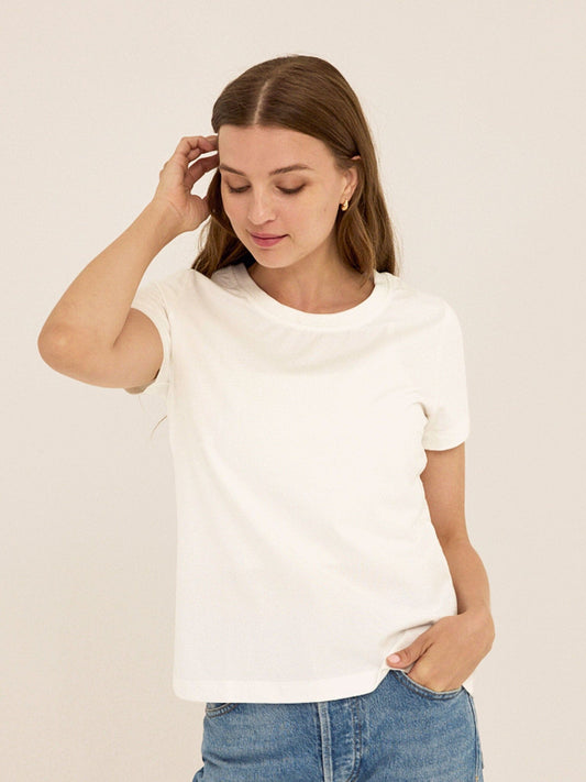 Emmy Essential Jersey Crew Tee