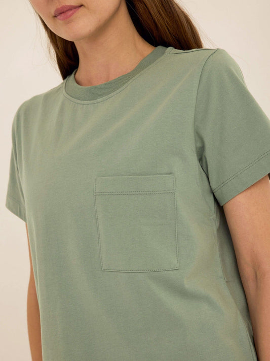 Beth Essential Jersey Pocket Tee