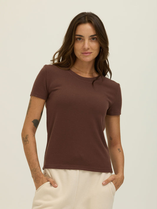 Gwenda Sweater Knit Tee