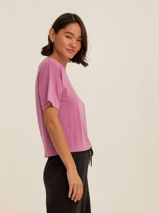 Core Modal Terry Crew Neck Tee