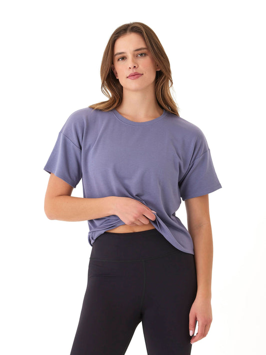 Core Modal Terry Crew Neck Tee