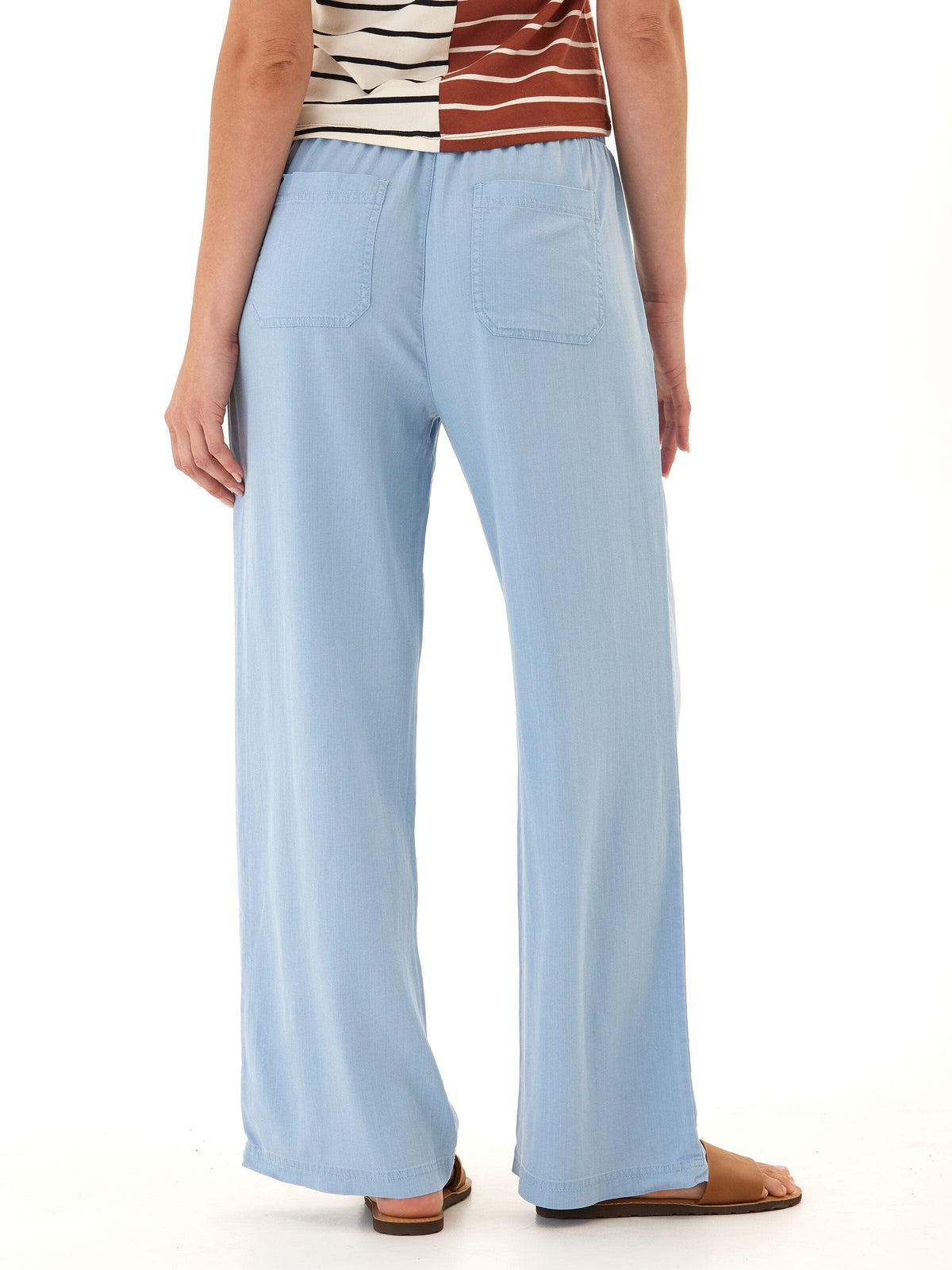 Allie Stretch Chambray Pant
