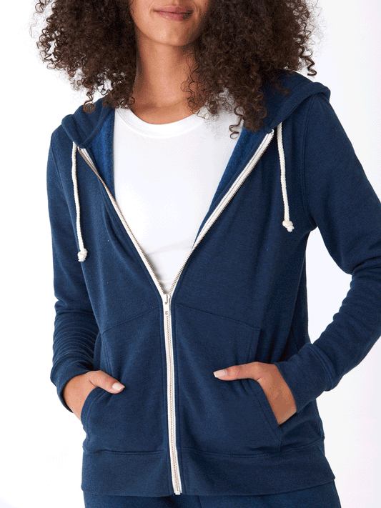 Core Triblend Fleece Classic Zip Hoodie