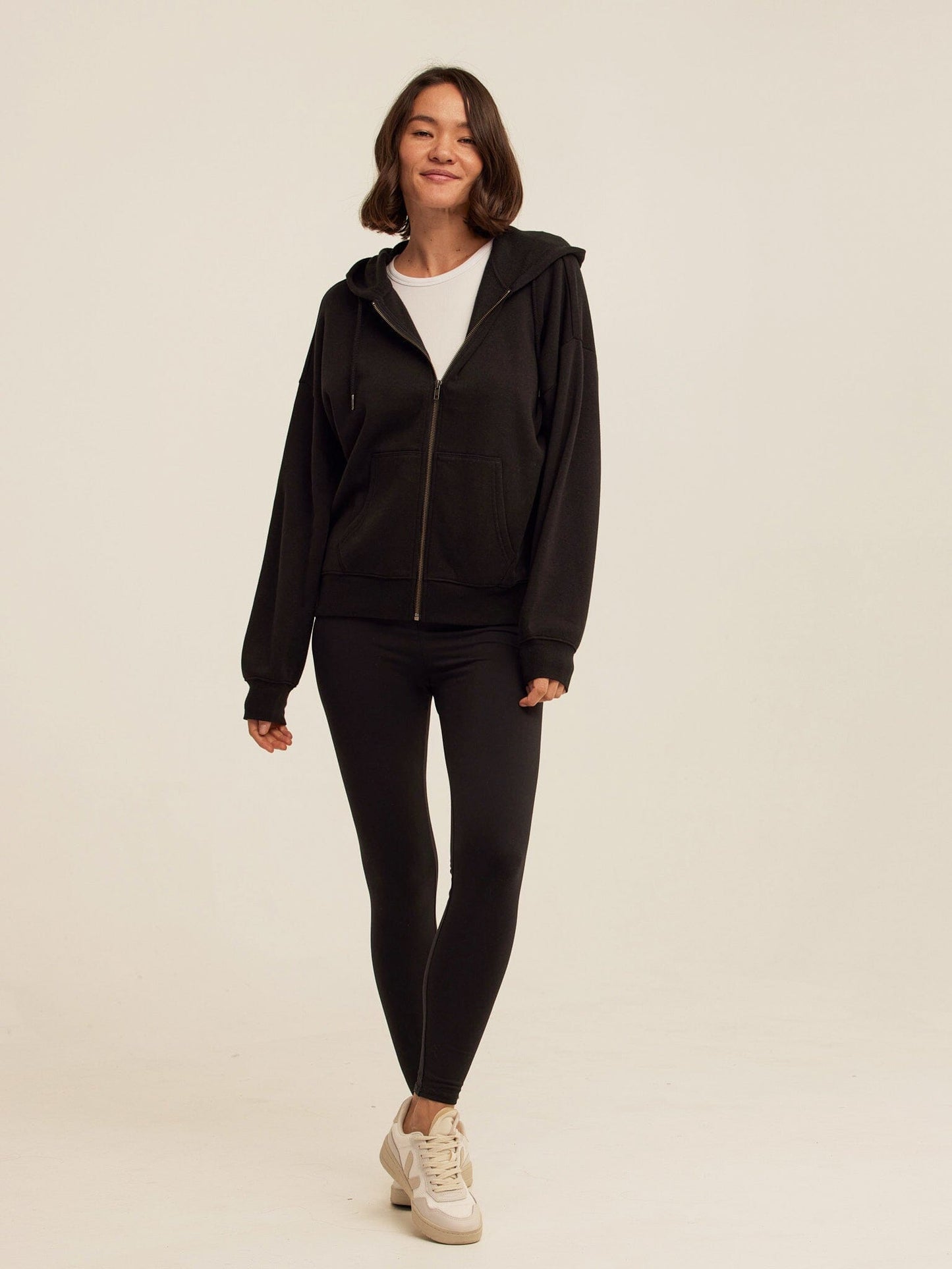 Corissa Triblend Fleece Zip Hoodie