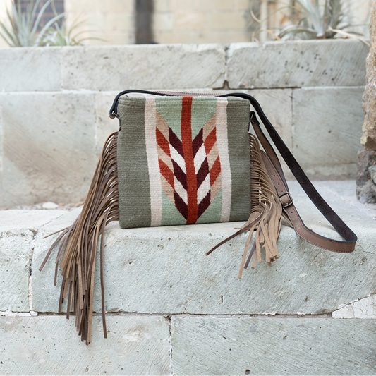 Tierra Verde Fringe Crossbody