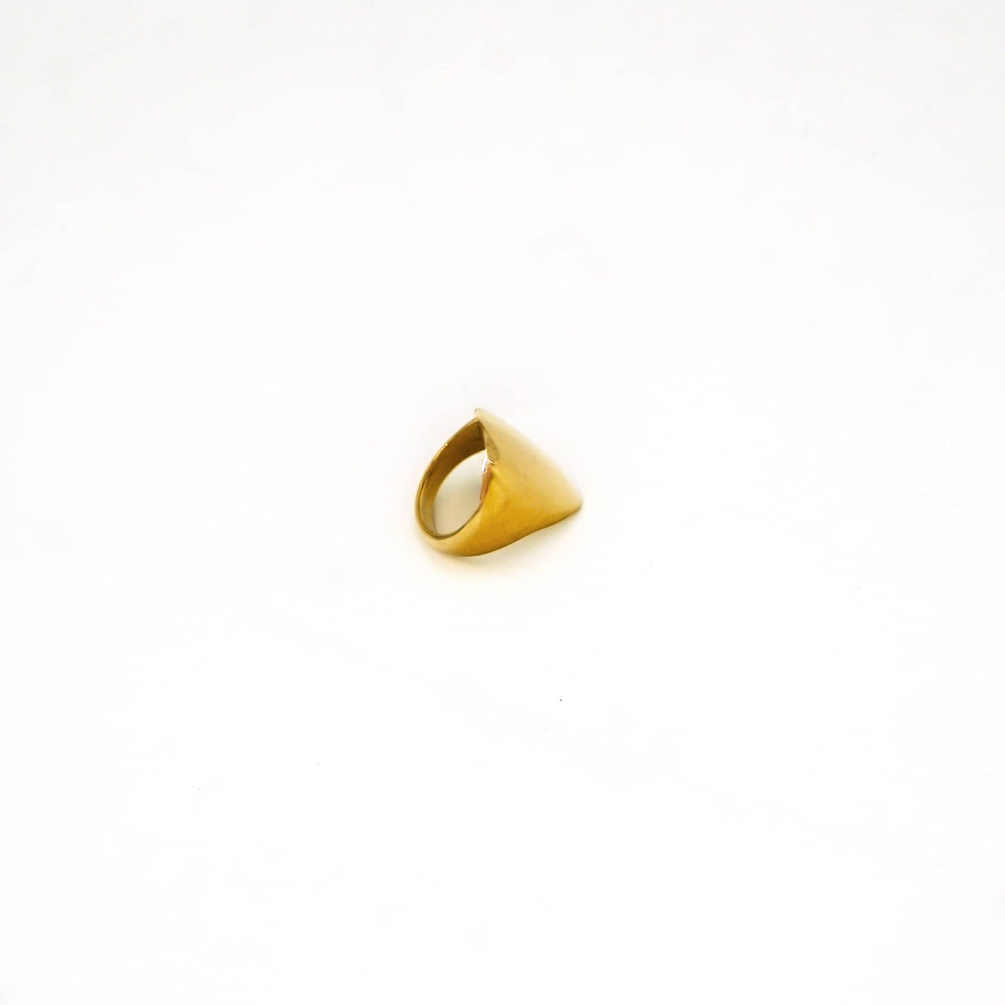 Tunu Adjustable Brass Statement Ring for Women Ecodunia