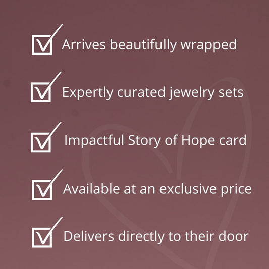 Journey Together Gift Set in Mother of Pearl