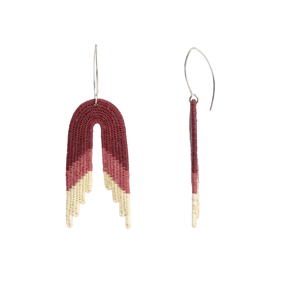 Rose Waterfall Earrings-TAVWE